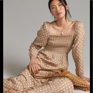 Dolan left coast laney Polka dot dress size small (Anthropologie)
